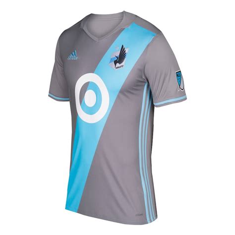 men's minnesota united fc adidas gray 2017 primary replica jersey|minnesota united football jerseys.